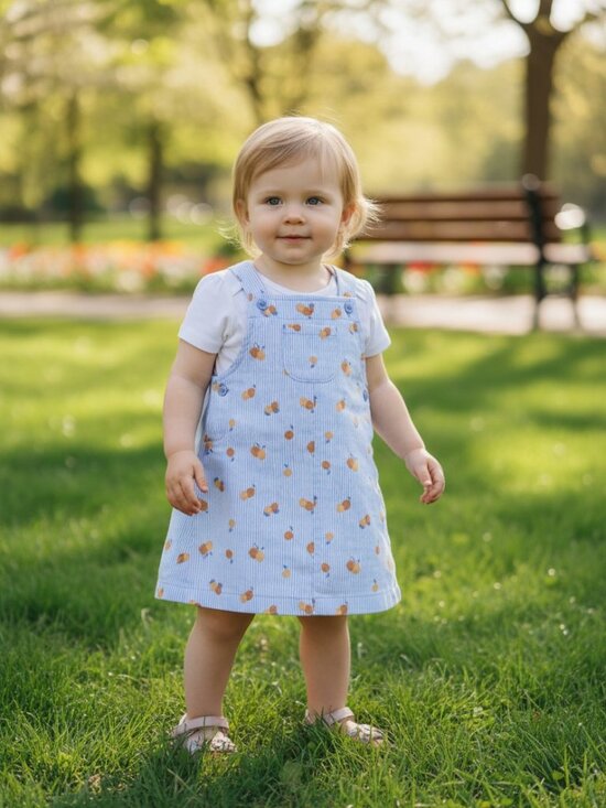 Carter's Other - Carter's 2-Piece Cherry Print Dress Set Size 18M NWT Minor Defect